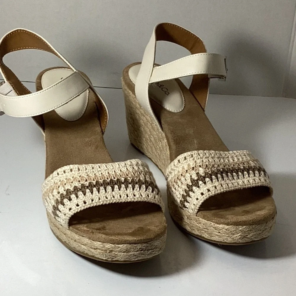 STYLE & CO Women's Siggyy Wedge Sandals